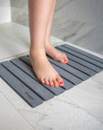 Tapis de bain Diatomite pliable