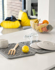Tapis Egouttoir pliable Moopz anthracite